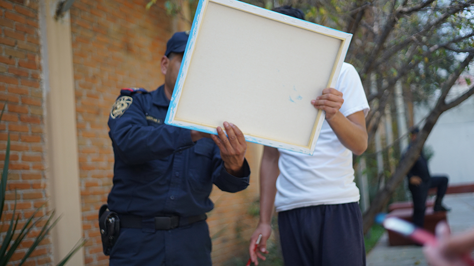 Imagen de actividad en el Laboratorio Los Invisibles