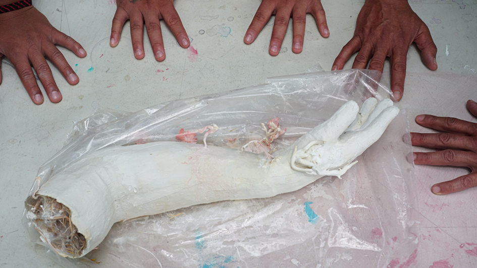 Imagen de actividad en el Laboratorio Los Invisibles